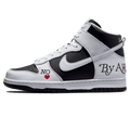 Nike SB x Supreme Dunk High 'By Any Means Black White'
