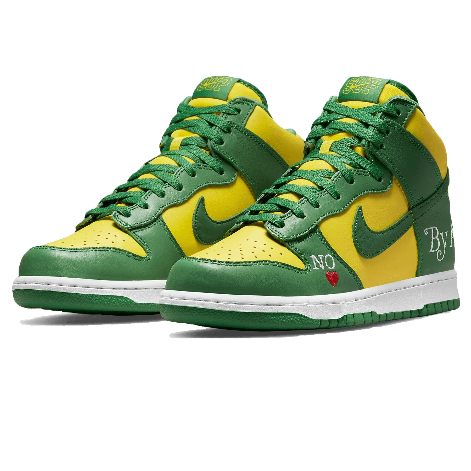 Nike SB x Supreme Dunk High 'By Any Means Brazil'